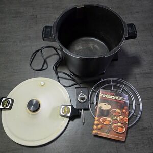 Vintage Presto GranCookerie Whole Meal Maker Electric Pressure Cooker 6 Qt